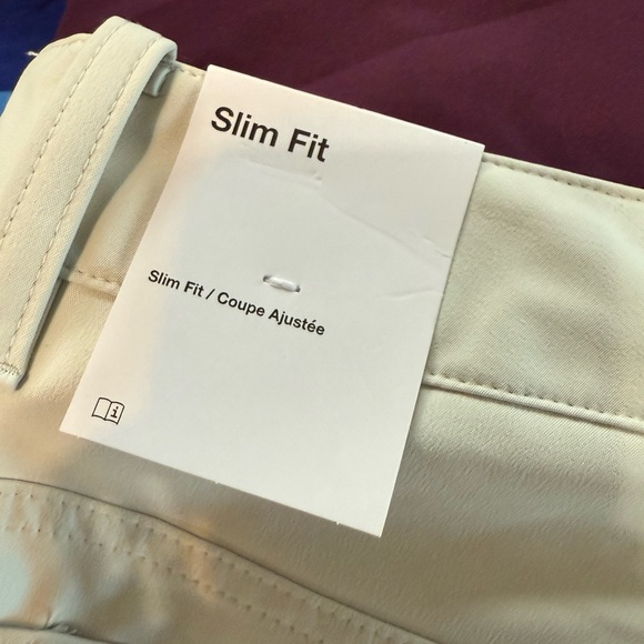 Nike Women’s Golf Pants Size 12 NWT Cream - Picture 3 of 10